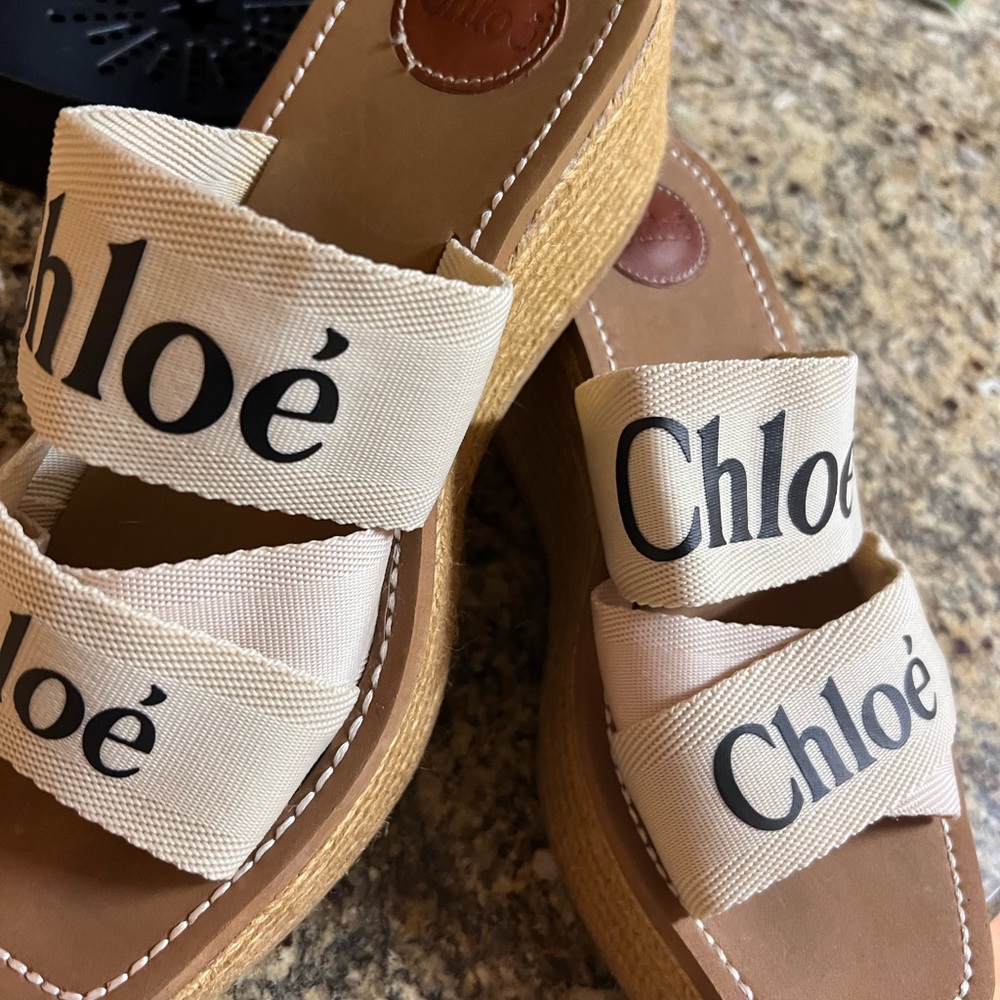Chloe Woody Platforms